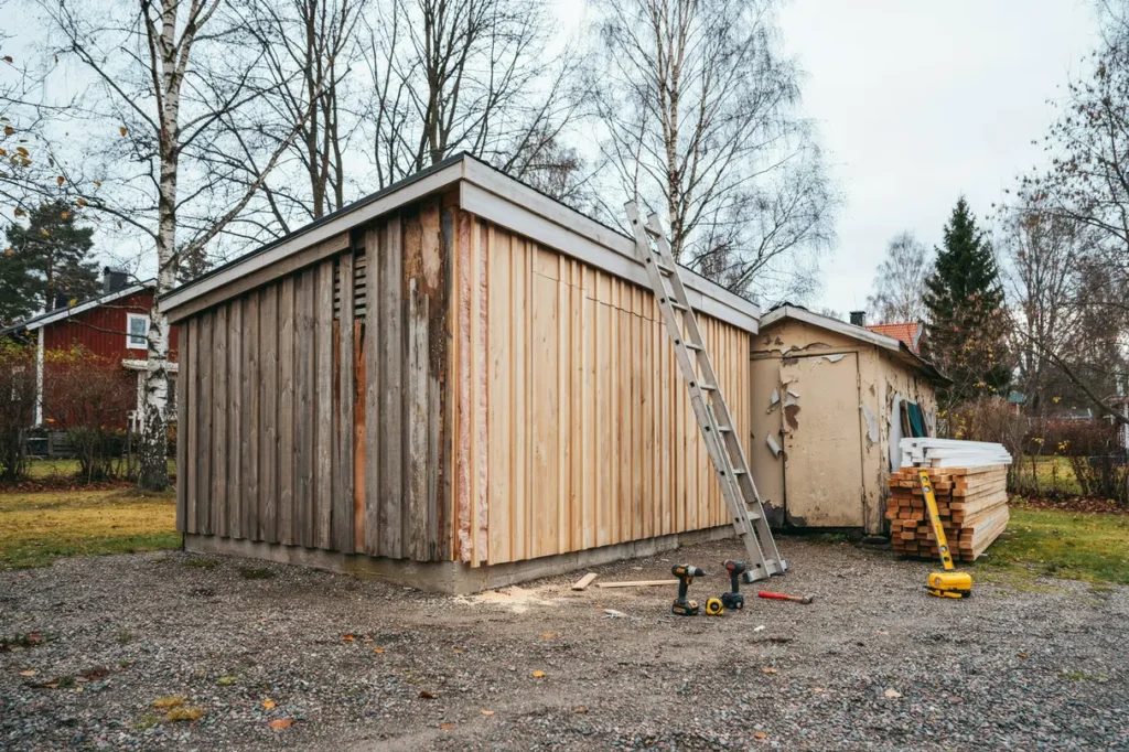byta ytterpanel p garage och f rr d r tt material smart arbetsg ng och vanliga misstag att undvika